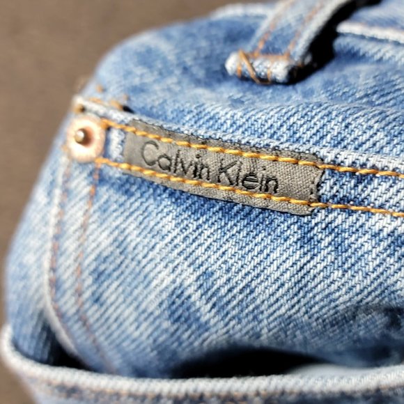 RARE Vintage Calvin Klein High Mom Shorts Size 14 100 COTTON MADE IN THE USA - Picture 13 of 13